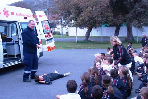 Wayne and Kommetjie school kids